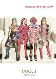 Gucci Fall Runway Crew Throw Blankets IMG_2948